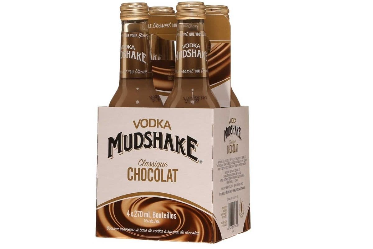 Vodka Mudshake Chocolate (4 Pack) (4 x 270 ml Bottles)