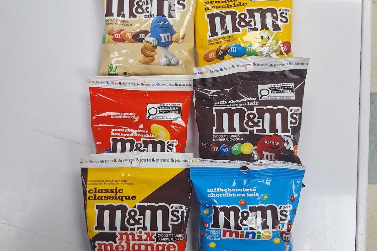 M & M's (120 g) - $ 3.95