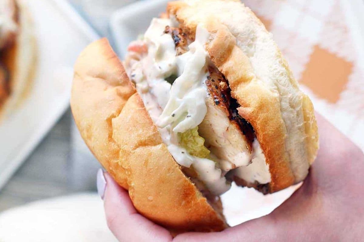White BBQ Chicken