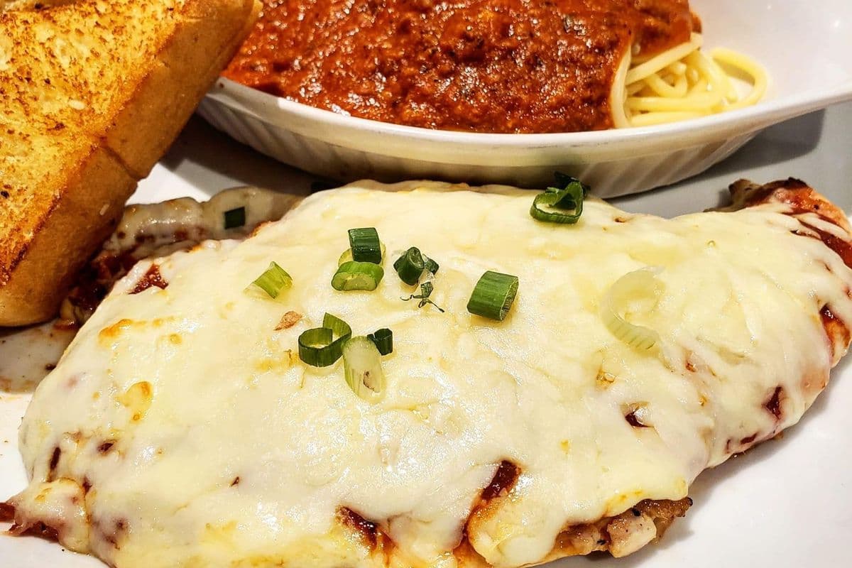 Grilled Chicken Parmesan