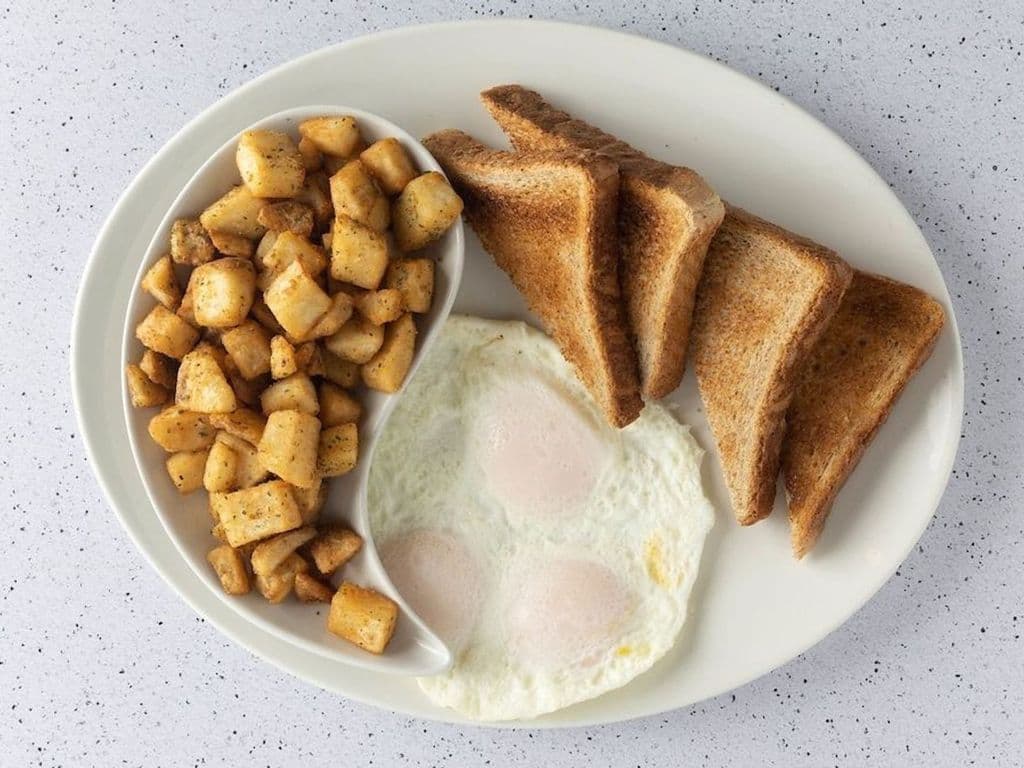 Classic Egg Breakfast (No Meat)