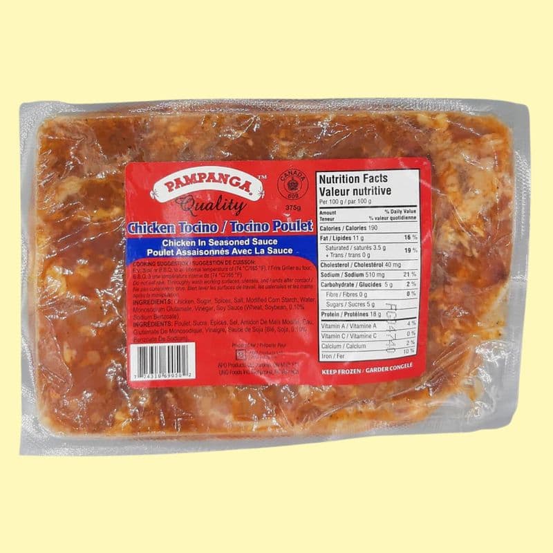Chicken Tocino, 375G, Pampanga's Best