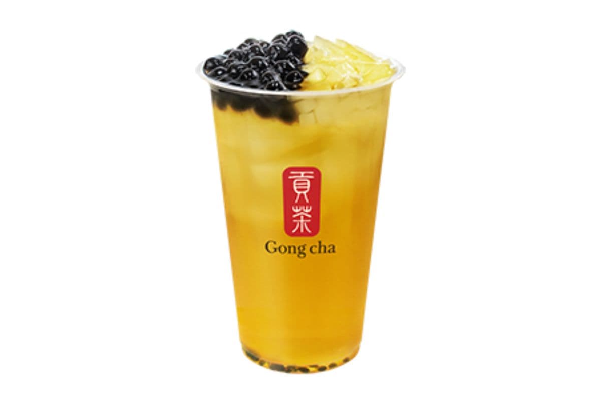 Passionfruit Green Tea with QQ Jelly
