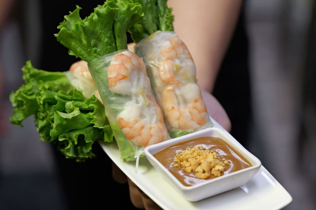 Pork and Shrimp Salad Rolls (Giò Cuộn)