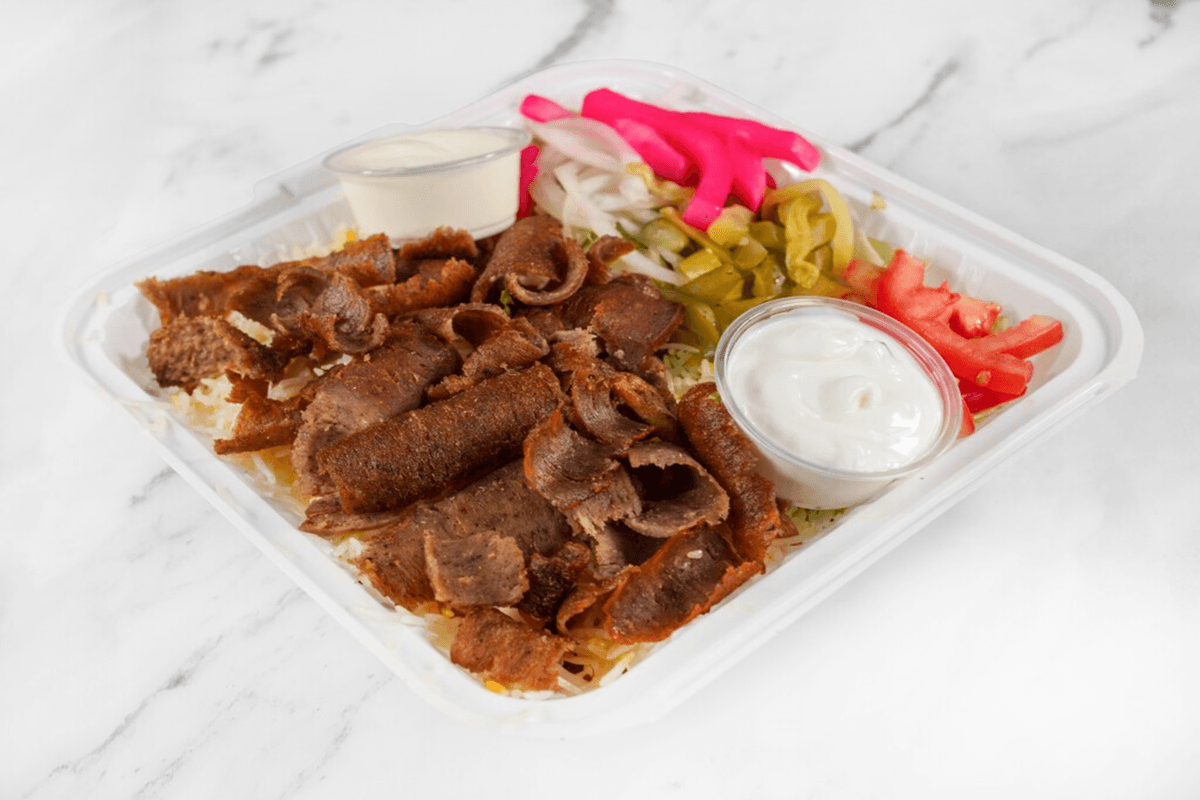 Gyro Rice Plate