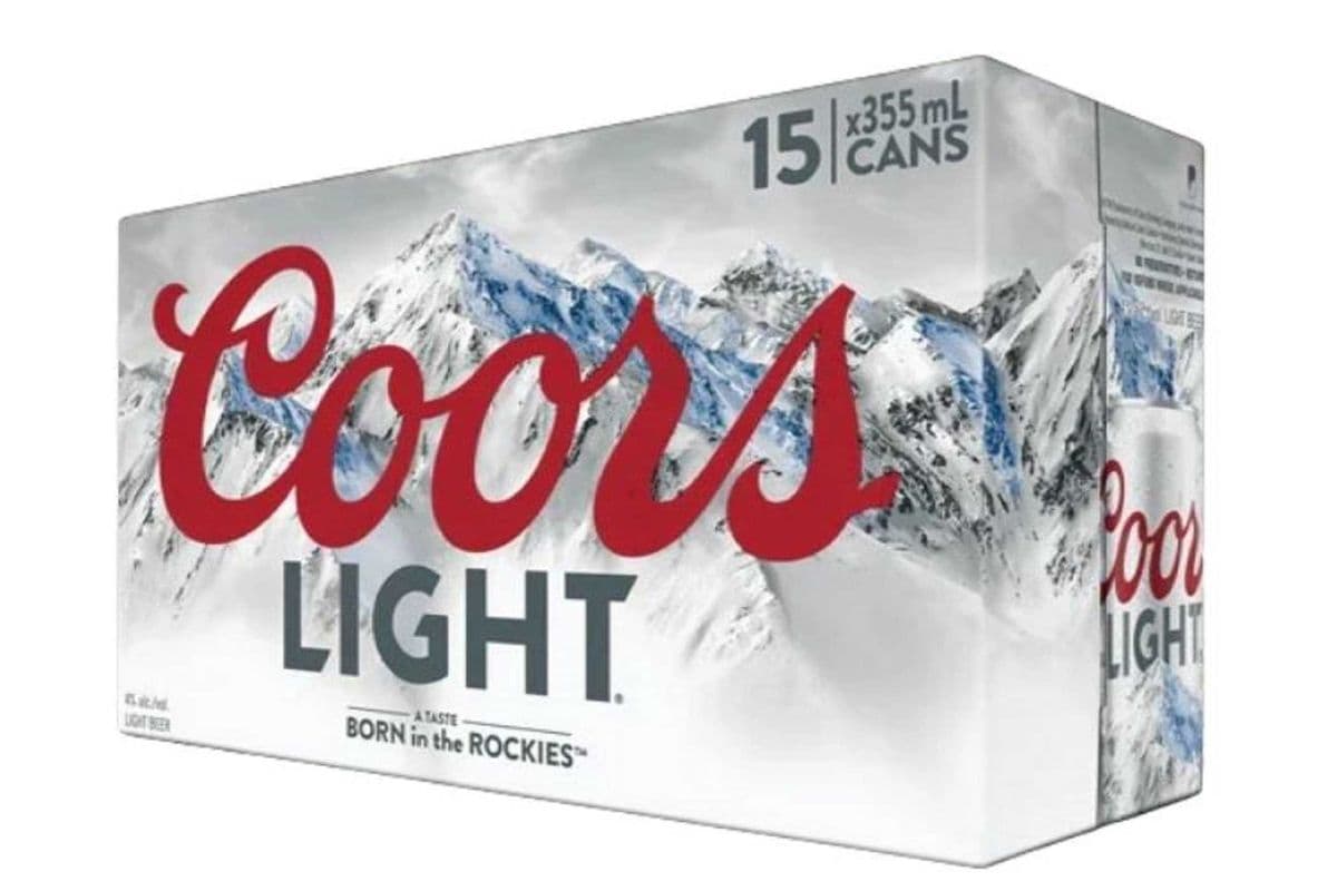 COORS LIGHT (15 x 355 ML)