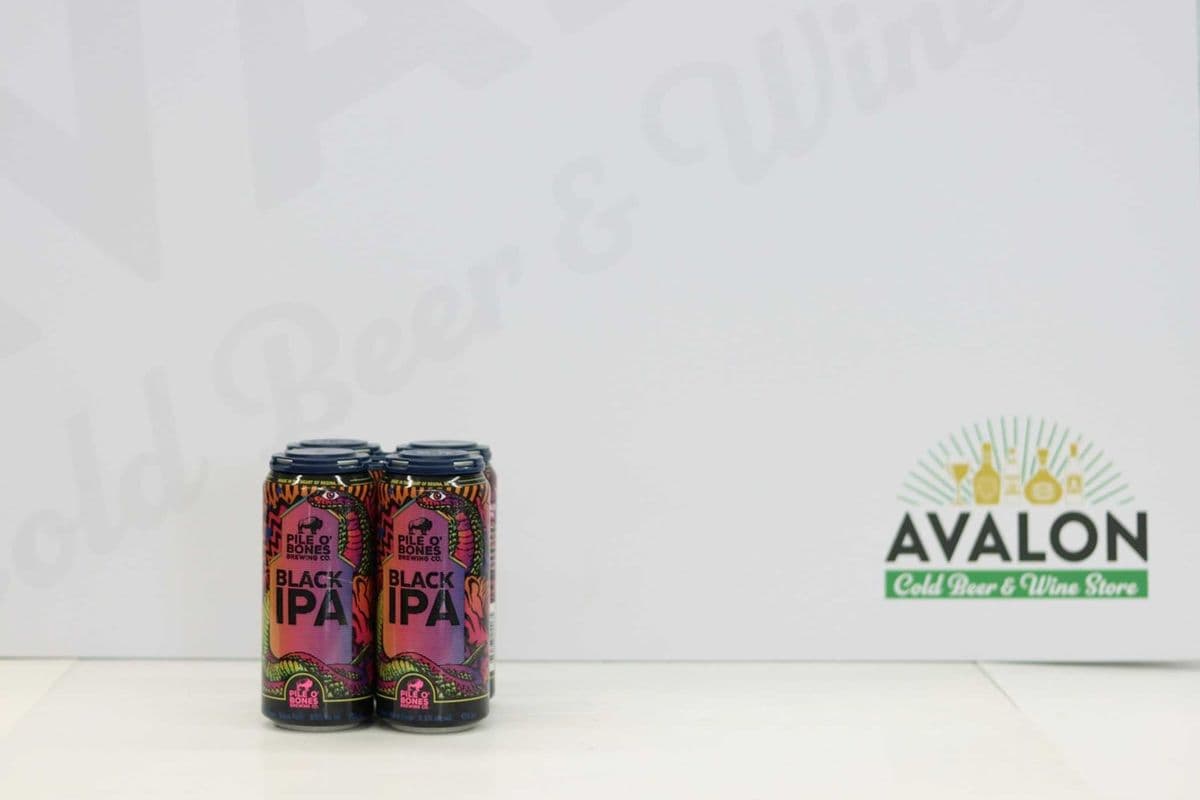 Pile O' Bones - Black IPA 4pk Can (4 x 473)