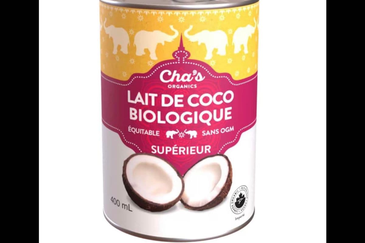 Cha’s - Lait de coco biologique (400 mL)
