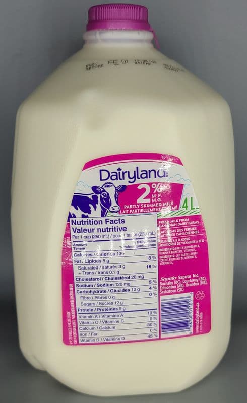 Dairyland (4 L) 2%