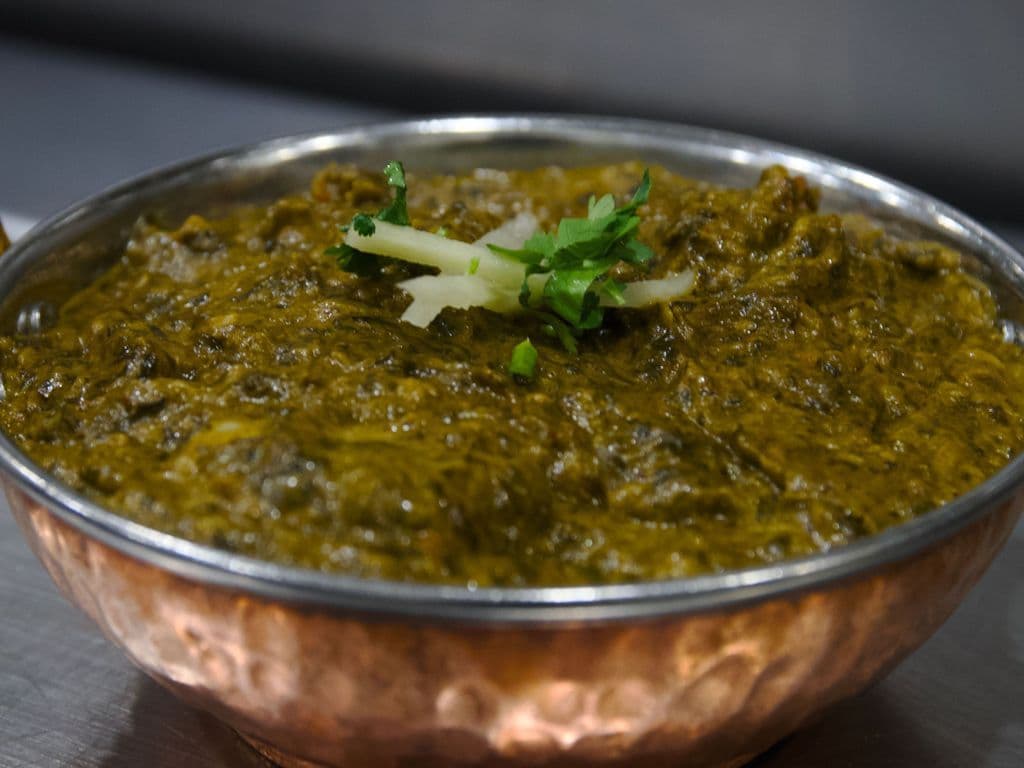 Crevette Saag / Shrimp Saag