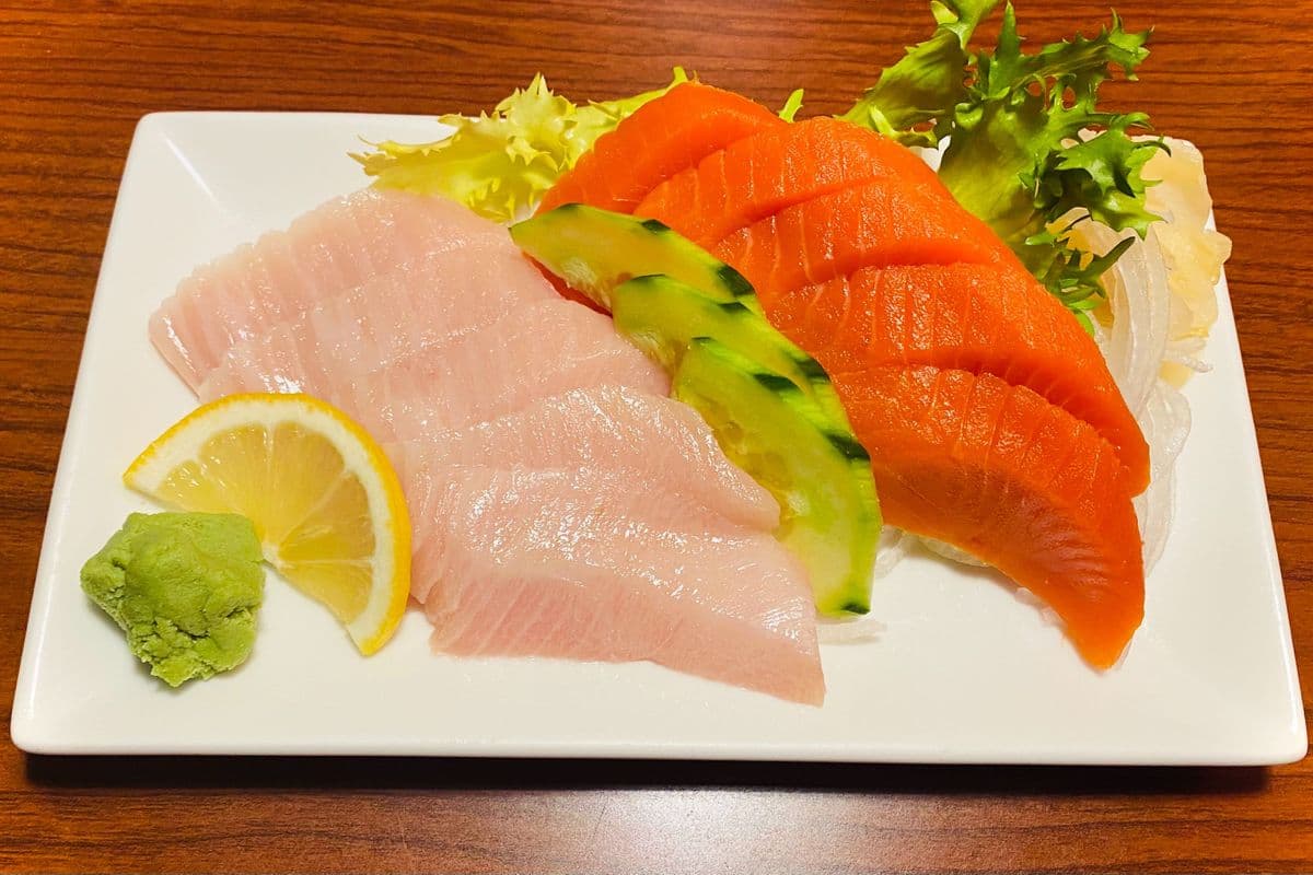 Wild Sockeye Salmon and Toro Sashimi (10 pcs)