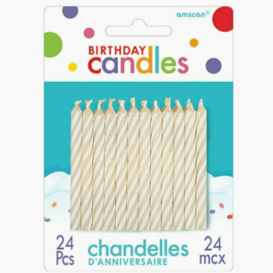 Bougies d'Anniversaire / Birthday Candles