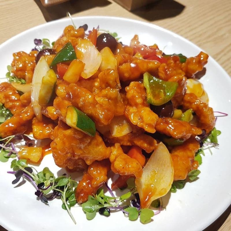 Spicy Sweet-and-Sour Pork