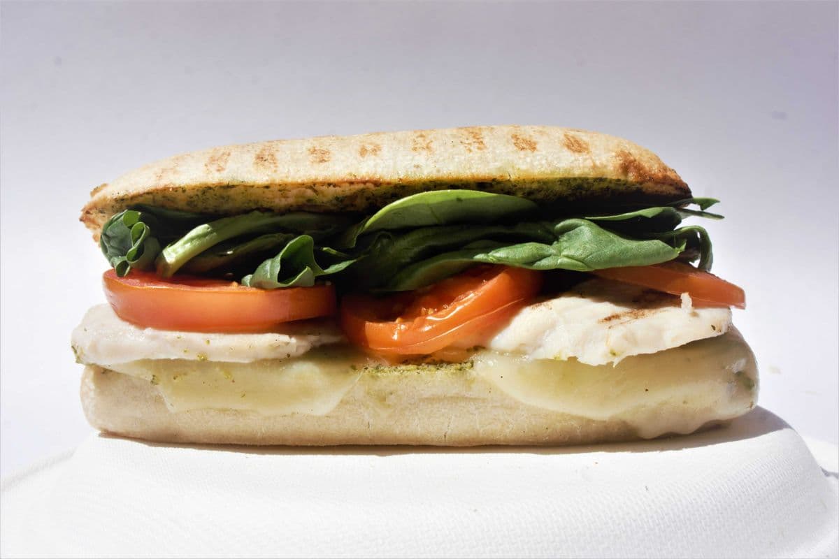 Toasted Chicken Pesto