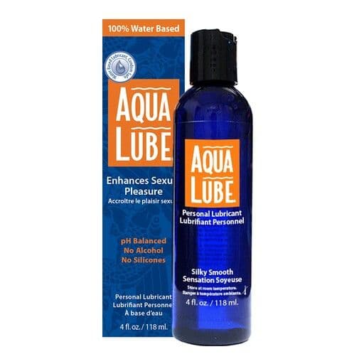 Aqua Lube I Personal 100% Water Based Lubricant I (118 mL)