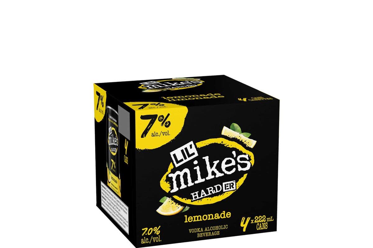 Mike’s Harder Lemonade 4x222ml (4 x 222 ml)