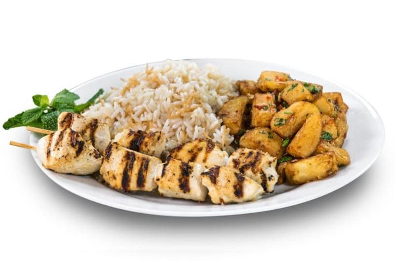Brochettes de poulet / Chicken Skewers