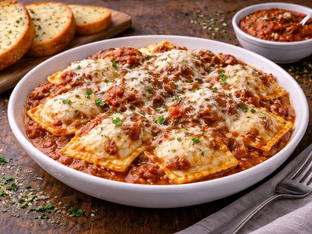 Cheese Ravioli Marinara