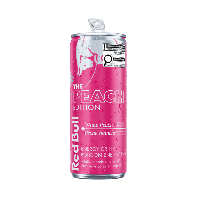 Red Bull Pêche blanche / Red Bull White Peach