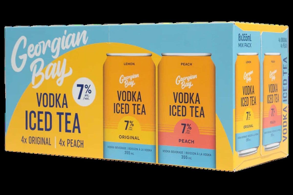GEORGIAN BAY -VODKA ICED TEA (8 x 355ml)