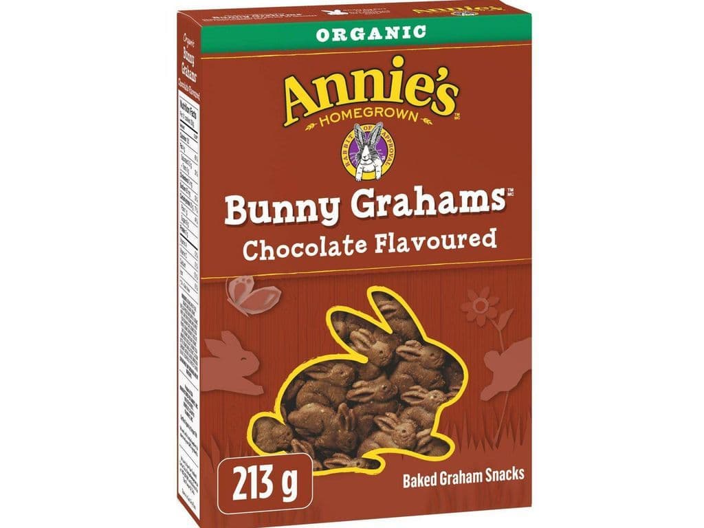 ANNIE'S ORGANIC BUNNY CHOCOLATE FLAVOURED 213G