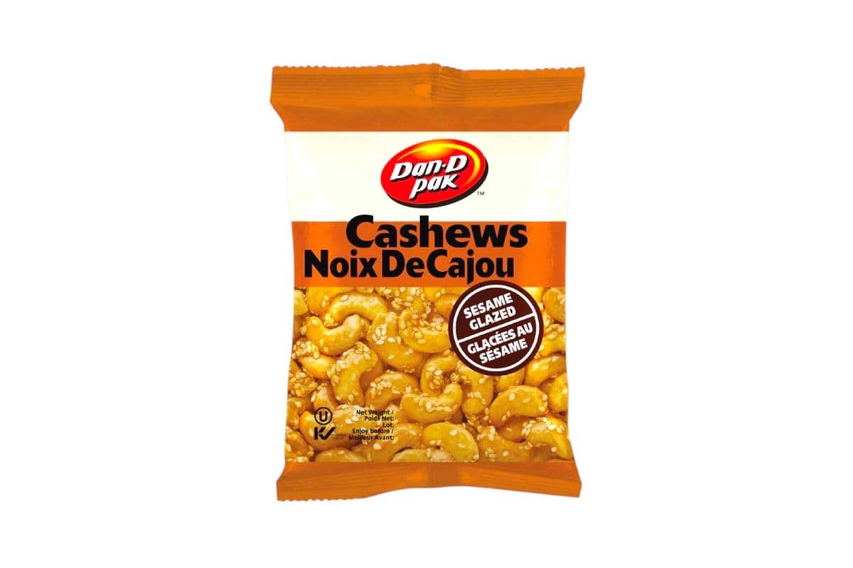 Dan-D Pak Cashews Sesame Glazed (100g) (270 Cal)