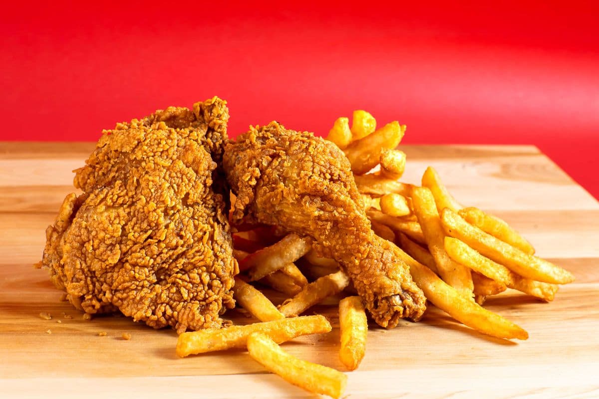 Leg Quarter & Fries