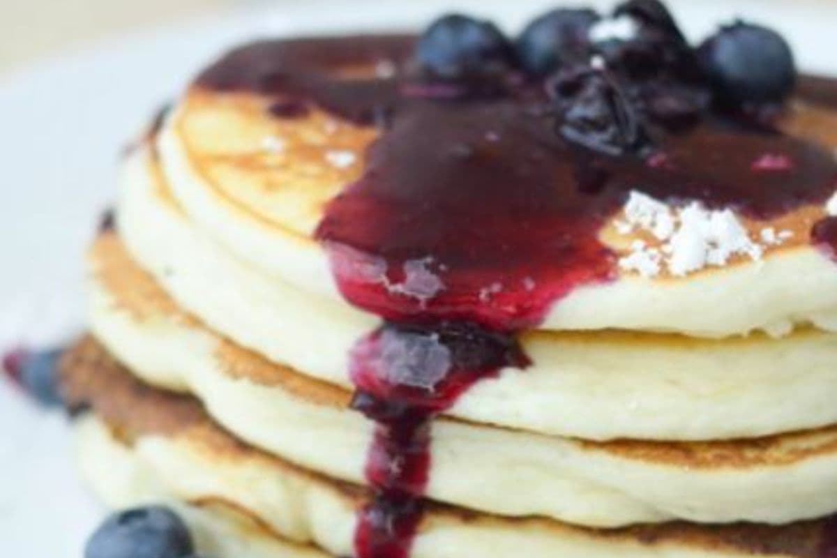 ButterMilk Pancake and Berries (4 Pcs)