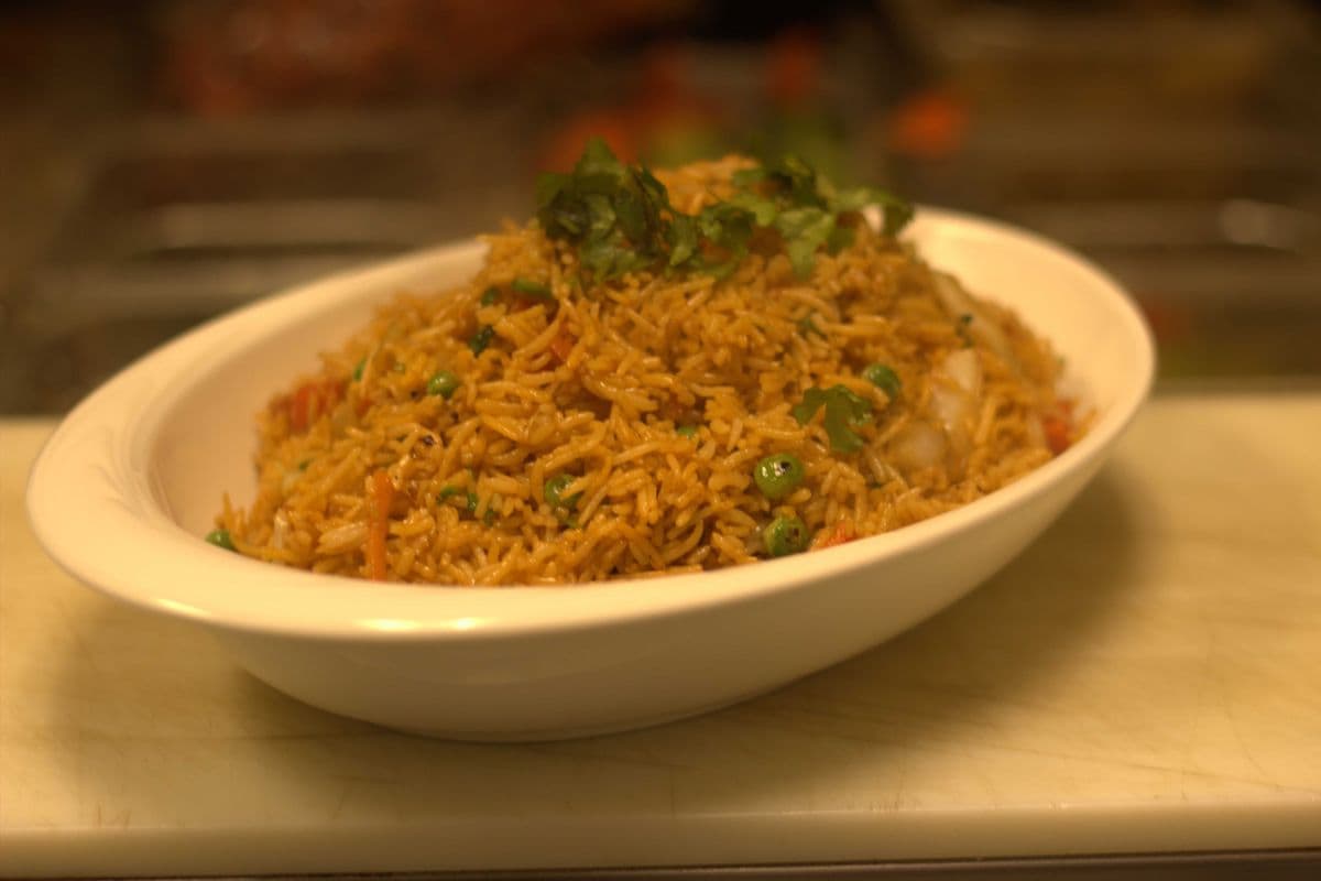 Deluxe Fried Rice (Chicken, Shrimp and Beef)