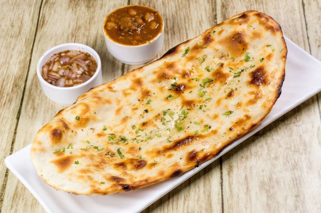 Amritsari Kulchha with Chana