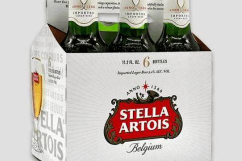 Stella Artois, 6pk-12oz bottle beer (5.2% ABV)