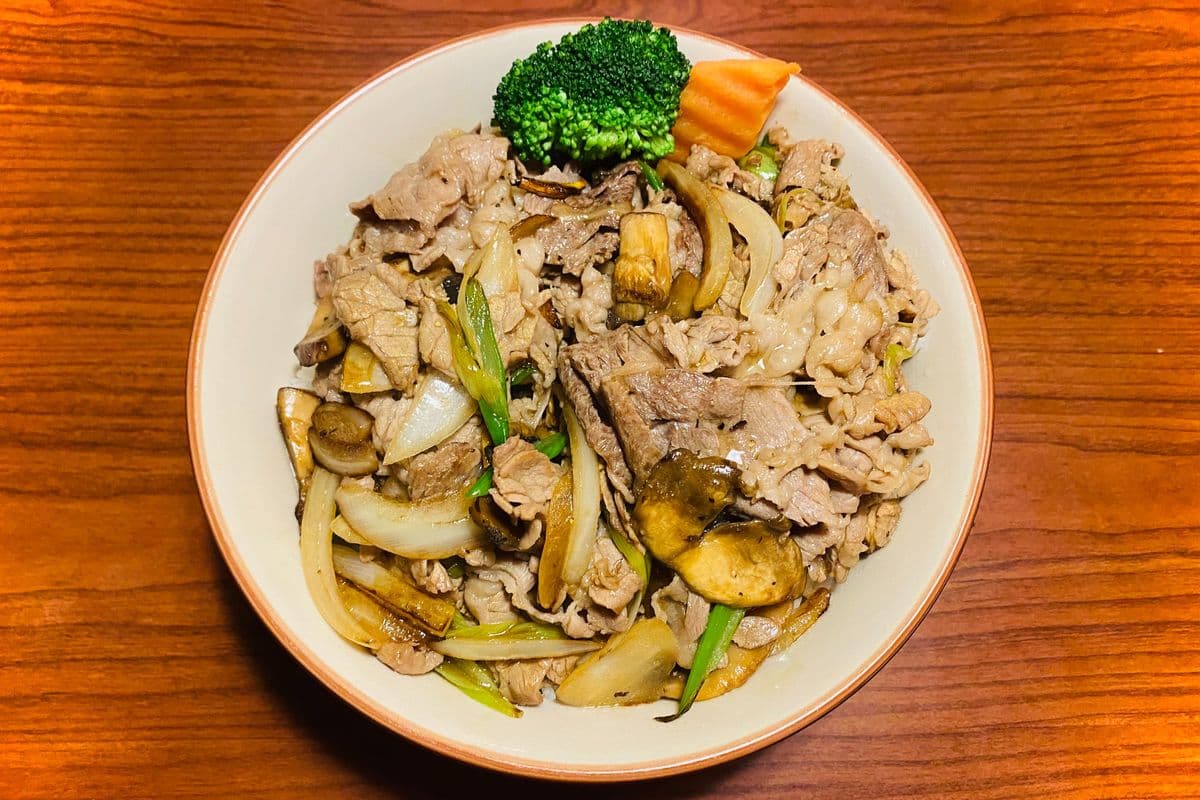Beef Teriyaki Don