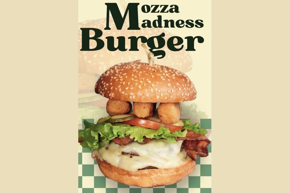 Mozza Madness Burger