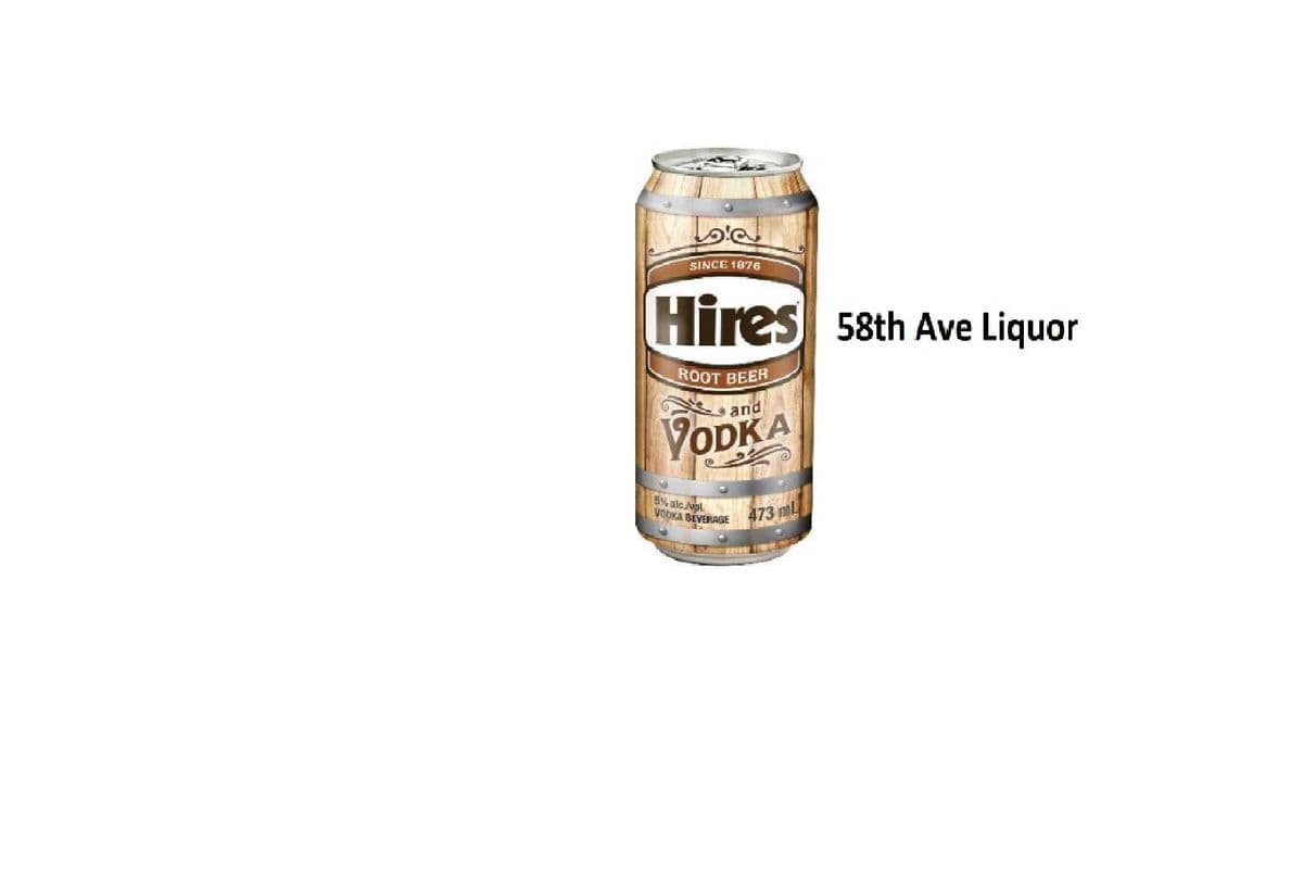 HIRES ROOT BEER AND VODKA CAN (1 x 473ML)