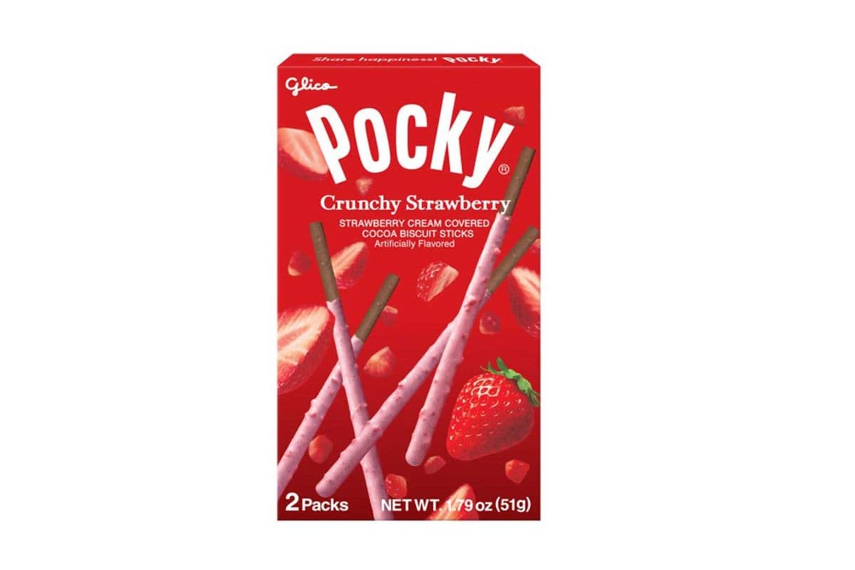 Pocky Crunch Strawberry