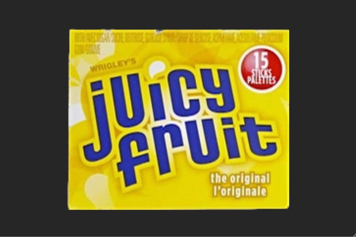 Juicy Fruit 15 pcs