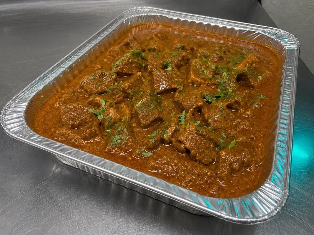 Lamb curry Tray