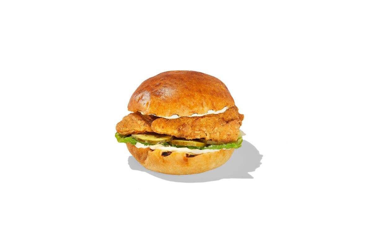Burger au poulet croustillant | Crispy chicken burger