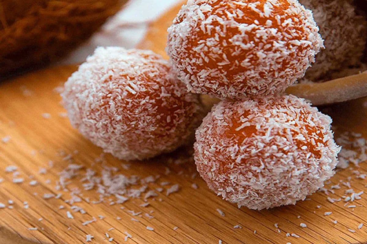 Coconut Gulab Jaman