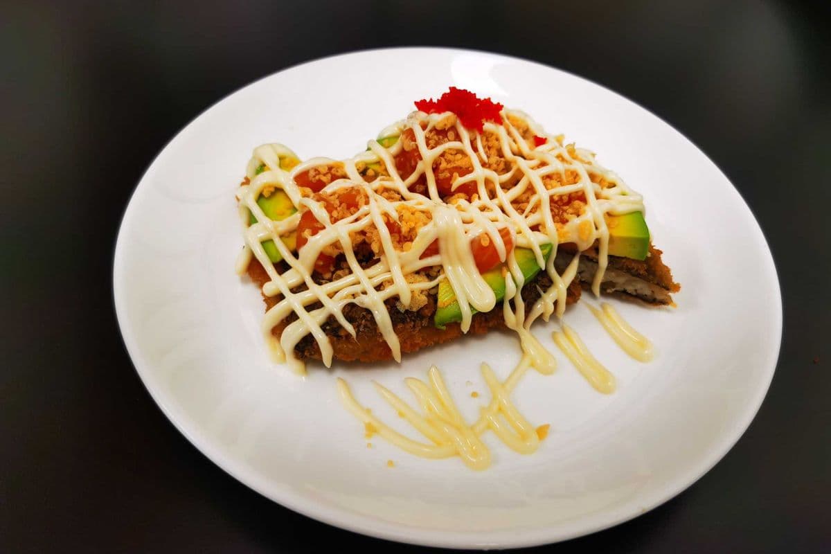 284.Saumon Pizza / Salmon Pizza