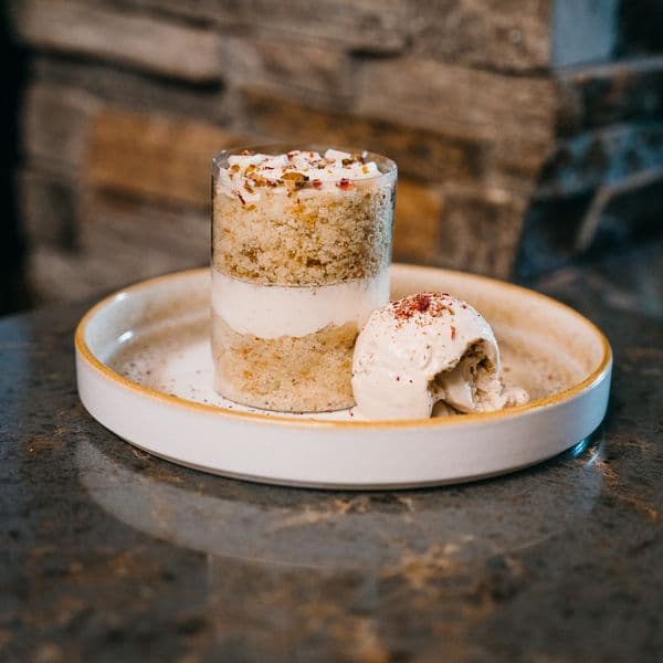 CARDAMOM CAKE TRIFLE