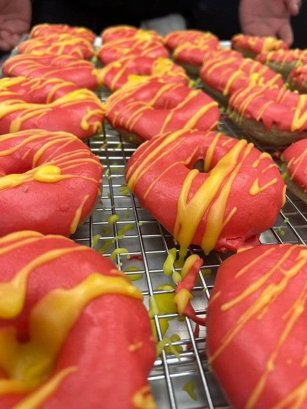 lemon Raspberry Donut (V)(GF)