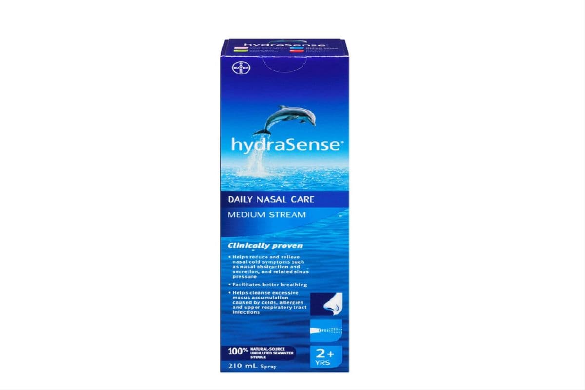 Hydrasense Medium Stream Daily Nasal Care (210 ml) (210ml)