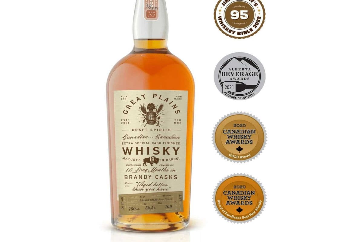 GREAT PLAINS 18 YO BRNDY WHISKEY (1 x 750 ML)
