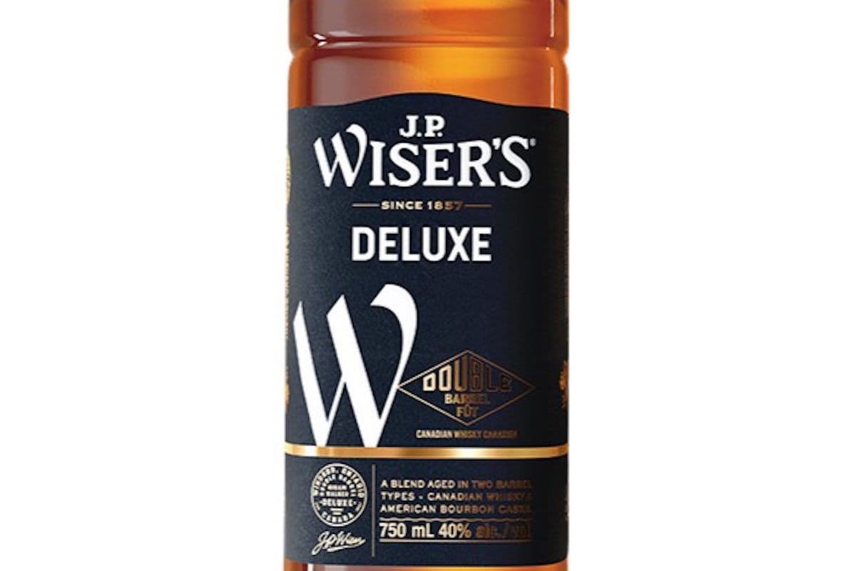 JP Wiser's Deluxe Whiskey 750ML (1 x 750 ml)
