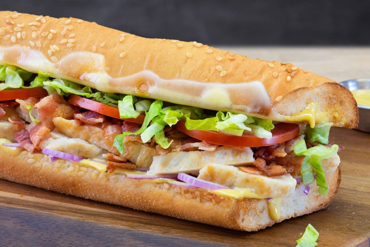 Small Honey Mustard Chicken Sub