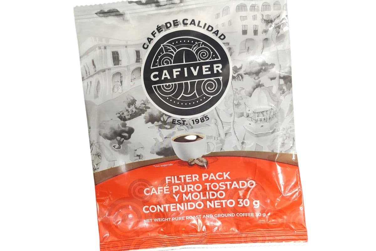 Cafiver Coffee Filter Pack Imported from Mexico