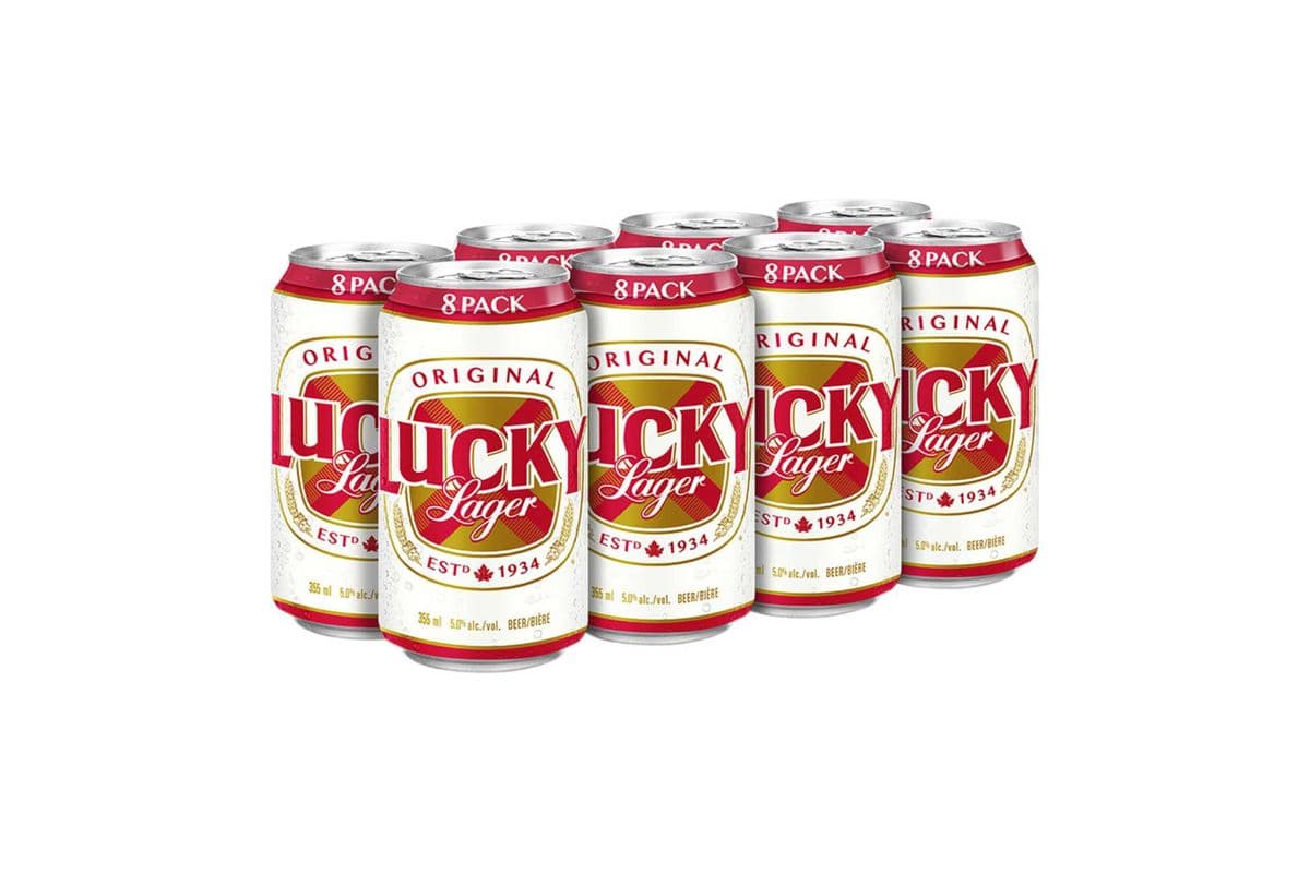 Lucky Lager (8 Cans) (8 x 355ML)