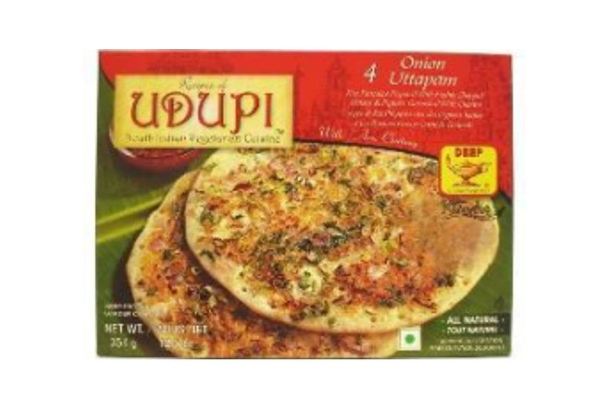 Deep Onion uttapam (4 pcs)
