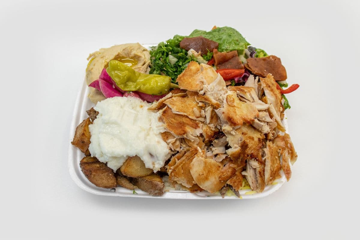 Chicken Shawarma Plate